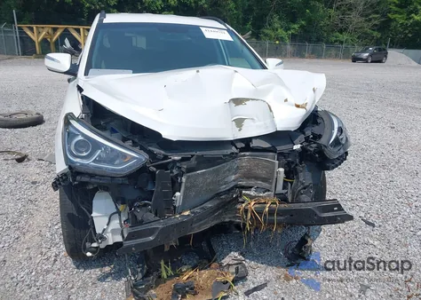 2018 Hyundai Santa Fe Sport z USA, uszkodzony, nr VIN 5XYZU3LB1JG549177